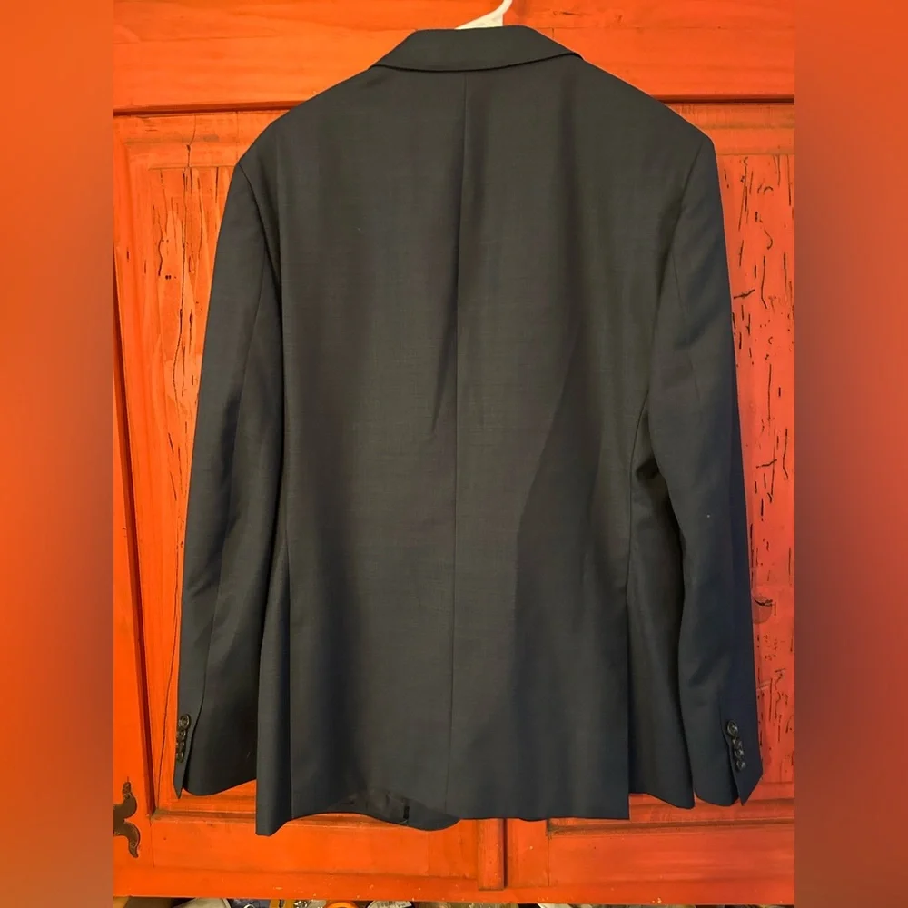 BONOBOS Blazer Slim Fit Wool blend 40R navy 2 Button new